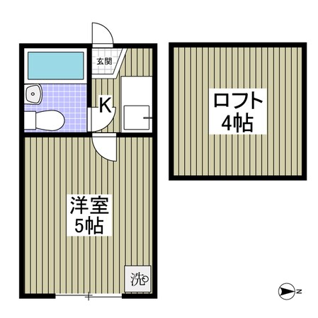 マーガレットの物件間取画像